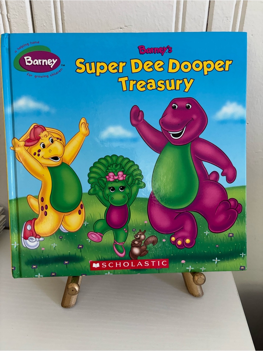 Vintage Barney's Super Dee Dooper Treasury Hardcover Children’s Book 2005